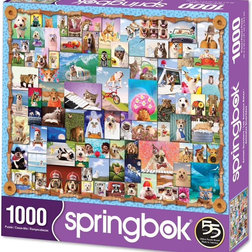 Puzzle, Springbok “Animal Quackers”